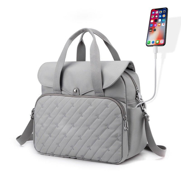 Baby Exo Cute Crossbody Diaper Bags - Diaper Bag-47546651-grey