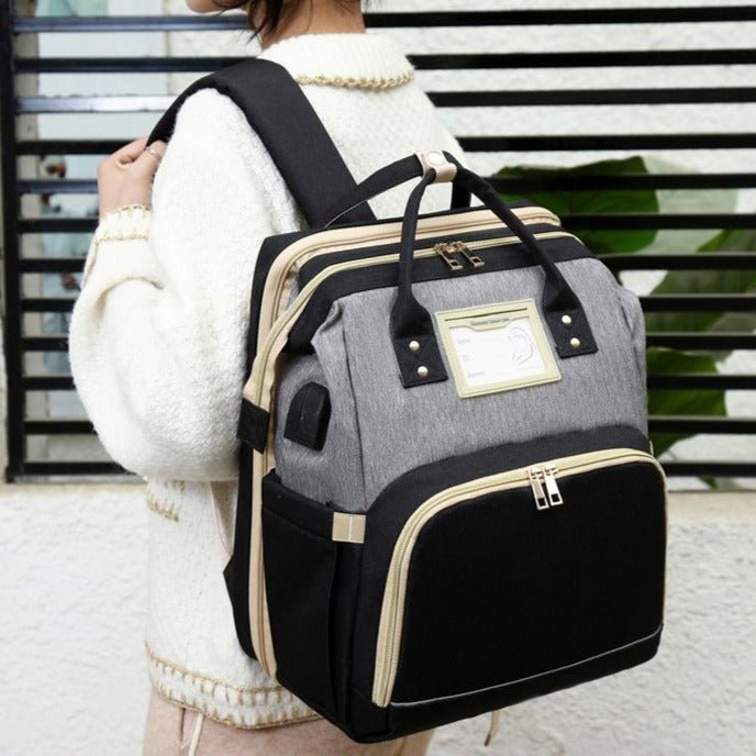 Baby Exo Diaper Backpack with Changing Bed