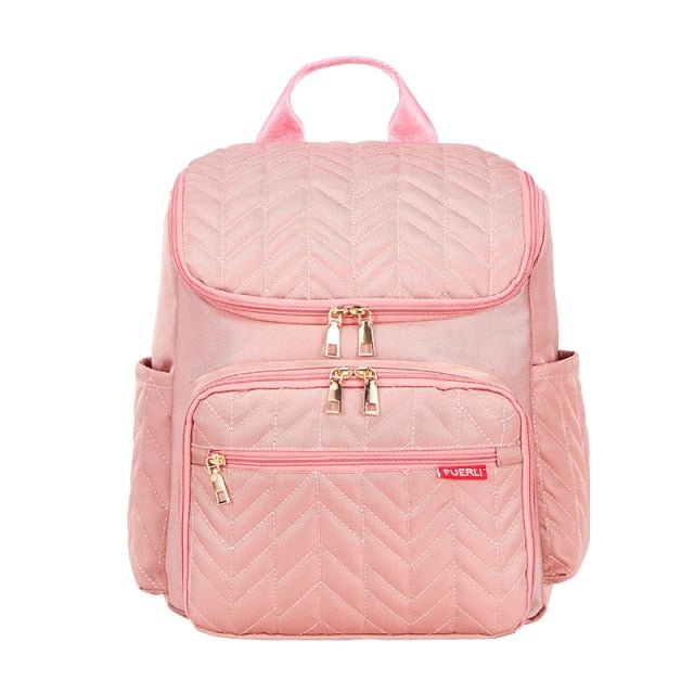 backpack for travel women baby BabyBlush Diaper Backpack for Moms – Stylish, Spacious & Functional Pink