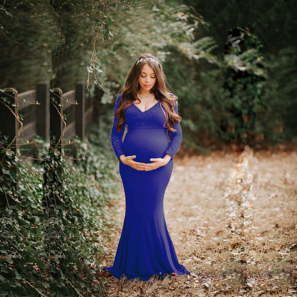 Fabulous Lace Mermaid Maternity Wedding Gown Fabulous Lace Mermaid Maternity Wedding Gown