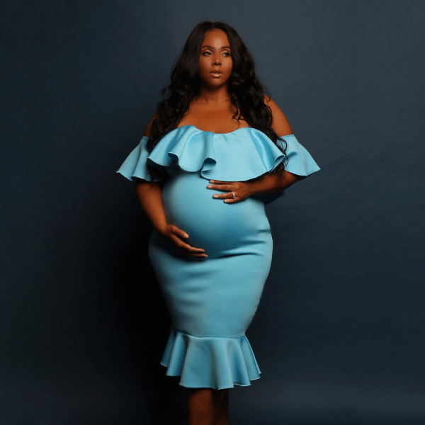 Off Shoulder Maternity Dresses Baby Exo BabyExo