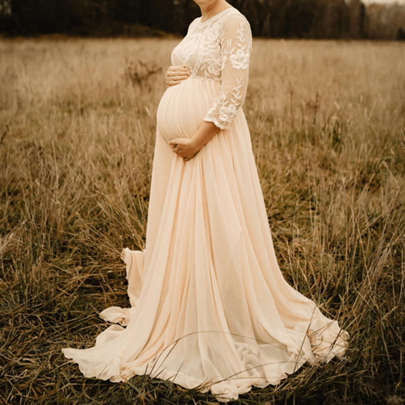 Bohemian Goddess Gown – Lavish Glow Maternity