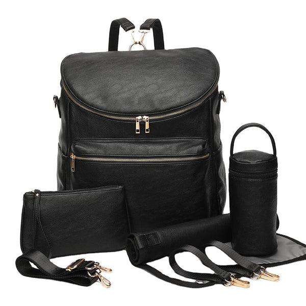 Baby Exo Vegan Leather Diaper Backpack – BabyExo