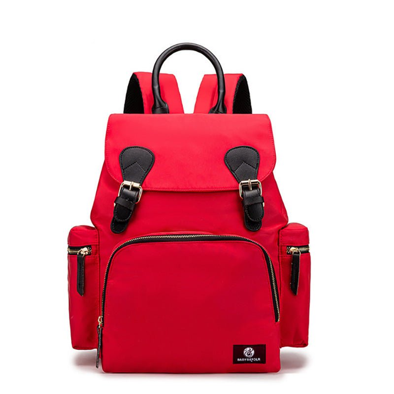 Baby Exo Waterproof Travel Diaper Backpack - Diaper Bag-20210325K-Red