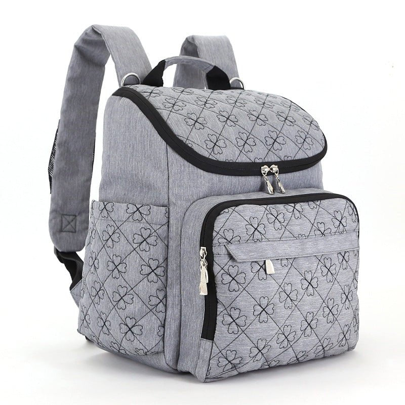 Baby ExoBaby Backpack Diaper Backpack For Baby Stroller - Diaper Bag-20210324N-Gray